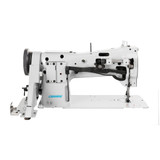 Consew 206RB-5 Heavy Duty Single Needle Upholstery Compound Walking Foot Sewing Machine with Table and Servo Motor