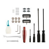 Consew 206RBL-18 Heavy Duty Single Needle Compound Long Arm Walking Foot Sewing Machine with Table and Servo Motor