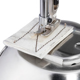 Consew 228R-WIG​​ Single Needle Drop Feed Post Bed Wig and Hat Sewing Machine​ Complete with Table and Servo-Motor