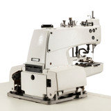 Consew 241-1TK Tacker Heavy Duty Chainstitch Tacking Pleater Sewer Industrial Sewing Machine​ with Fully Assembled Table and Continuous-Running Motor