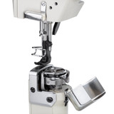 Consew 289RB-2 Single Needle Post Bed Walking Foot Industrial Sewing Machine​ with Table and Servo Motor