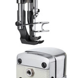 Consew 289RB-2 Single Needle Post Bed Walking Foot Industrial Sewing Machine​ with Table and Servo Motor