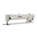Consew 339RBL-25 Regular Model Double Needle 25" Long Arm Compound Walking Foot Sewing Machine with Table and Servo Motor