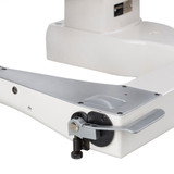 Consew 347R-1A-1 Zig-Zag Single Needle Drop Feed Feed-Off-The-Arm Industrial Sewing Machine with Space Saver Table and Servo Motor​