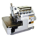 Consew 695EX High Speed 5 Thread Overlock Machine with Complete Fully Assembled Table and Servo Motor Included