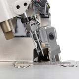 Consew 695HEX High Speed 5 Thread Overlock Machine with Complete Fully Assembled Table and Servo Motor Included