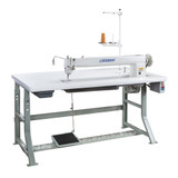 Consew 7360BQL-30 Big Hook/Bobbin Single Needle 30 Inch long Arm Lockstitch Industrial Sewing Machine with Complete Tabling and Servo-Motor