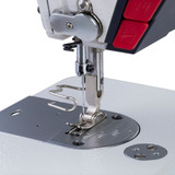 Consew 7360R-7DD-2 Single Needle Fully Automatic Direct Drive Lockstitch Industrial Sewing Machine with Complete Tabling