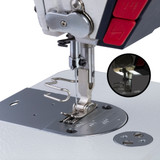 Consew 7360R-7DD-2 Single Needle Fully Automatic Direct Drive Lockstitch Industrial Sewing Machine with Complete Tabling