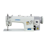 Consew 7360RB-3DD Single Needle Large Bobbin Direct Drive Lockstitch Industrial Sewing Machine with Complete Tabling