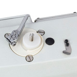 Consew 7360RB-3DD Single Needle Large Bobbin Direct Drive Lockstitch Industrial Sewing Machine with Complete Tabling