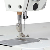 Consew 7360RB-3DD Single Needle Large Bobbin Direct Drive Lockstitch Industrial Sewing Machine with Complete Tabling