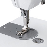 Consew 7360RH-2 Heavy Duty Single Needle Lockstitch Industrial Sewing Machine with Complete Tabling and Servo-Motor