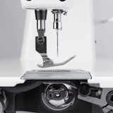 Consew 7360RH-2 Heavy Duty Single Needle Lockstitch Industrial Sewing Machine with Complete Tabling and Servo-Motor