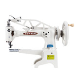 Consew 29 12 inch with regular hook Single Needle Cylinder Arm Shoe Repair and Mending Sewing Machine with Table and Servo Motor