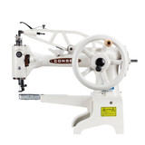 Consew 29 12 inch with regular hook Single Needle Cylinder Arm Shoe Repair and Mending Sewing Machine with Table and Servo Motor