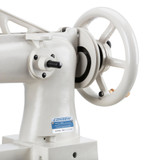 Consew 29 12 inch with regular hook Single Needle Cylinder Arm Shoe Repair and Mending Sewing Machine with Table and Servo Motor