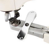 Consew 29 12 inch with regular hook Single Needle Cylinder Arm Shoe Repair and Mending Sewing Machine with Table and Servo Motor