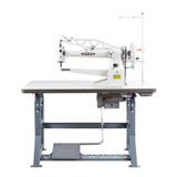 Consew 29L 18 inch with regular hook Single Needle Cylinder Arm Shoe Repair and Mending Sewing Machine with Table and Servo Motor