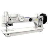 Consew 366-30P Puller Feed Heavy Duty Single Needle Zig-Zag 30" Long-Arm Sewing Machine with Table and Servo Motor