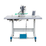  Consew CM-1900HS-XL Single Needle Direct Drive Computer-Controlled Bar Tacking Machine with Complete Tabling 
