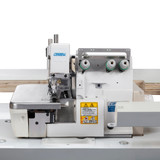 Consew CM793-2 High Speed 3 Thread Overlock Machine with Complete Fully Assembled Table and Servo Motor Included