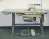 Consew CM794-2 High Speed 4 Thread Overlock Machine with Complete Fully Assembled Table and Servo Motor Included