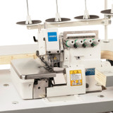 Consew CM795-2 High Speed 5 Thread Overlock Machine with Complete Fully Assembled Table and Servo Motor Included