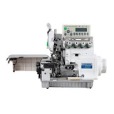 Consew CM795-7DD High Speed 5 Thread Overlock Machine with Complete Fully Assembled Tabling Included