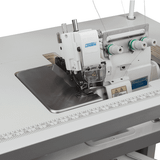 Consew CM793EXT-H High Speed 3 Thread Overlock Machine with Complete Fully Assembled Table and Servo Motor Included