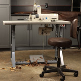 Consew DCS-S4 Leather Skiving Machine With Table and Servo Motor