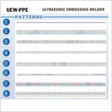Consew UEW-PPE Ultrasonic Embossing Machine for Face Masks with Complete Tabling