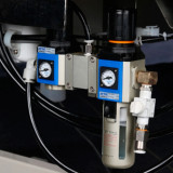 Jack JK-9820-02 Electronic Keyhole Eyelet Sewing Machine Comes With Complete Fully Assembled Tabling and Built-In Direct Drive Motor