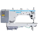 Jack A5E-B Single Needle Fully Automatic Direct Drive Drop Feed Lockstitch Industrial Sewing Machine with Complete Fully Assembled Tabling Included