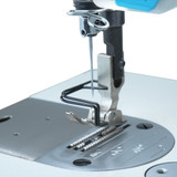 Jack A5E-B Single Needle Fully Automatic Direct Drive Drop Feed Lockstitch Industrial Sewing Machine with Complete Fully Assembled Tabling Included