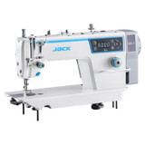 Jack A2C-C Single Needle Direct Drive Lockstitch Industrial Sewing Machine with Complete Fully Assembled Tabling Included