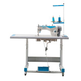 Jack F5 Single Needle Direct Drive Lockstitch Industrial Sewing Machine with Complete Fully Assembled Tabling Included