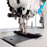 Jack H6-CZ-4 Single Needle Direct Drive Heavy Duty Walking Foot Sewing Machine with Complete Fully Assembled Tabling Included