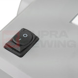 Jack 58750J-A-105 Double Needle Split-Bar Lockstitch Industrial Sewing Machine with Complete Fully Assembled Tabling Included