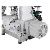 Jack 8670G-01CBX364-UT 3-Needle Small Cylinder Arm Coverstitch Machine with Complete Fully Assembled Tabling Included