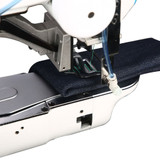 Jack T1900GH-DII Single Needle Direct Drive Bartacking Machine with Complete Fully Assembled Tabling Included