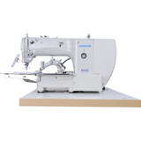 Jack T2210-DII Single Needle Direct Drive Computer-Controlled Pattern Tacking Machine with Complete Fully Assembled Tabling Included