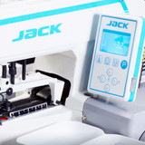 Jack T373G-Z Button Sewing Machine with Complete Fully Assembled Tabling Included