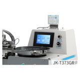 Jack T373GR-Z Industrial Button Sewing Machine with Integrated Automatic Feeder System with Complete Fully Assembled Tabling Included