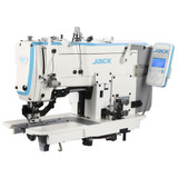 Jack T783G-Z Mechanical Digital Buttonhole Sewing Machine with Complete Fully Assembled Tabling Included