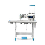Jack Z7-181000 Single Needle Heavy Duty AI Walking Foot Lockstitch Sewing Machine with Complete Fully Assembled Tabling Included