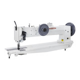 Consew 744R30-1 Extra Heavy Duty Single Needle 30" Long Arm Compound Walking Foot Sewing Machine with Complete Fully Assembled Table and Servo Motor Included