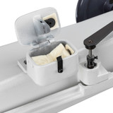 Consew 744R30-1 Extra Heavy Duty Single Needle 30" Long Arm Compound Walking Foot Sewing Machine with Complete Fully Assembled Table and Servo Motor Included