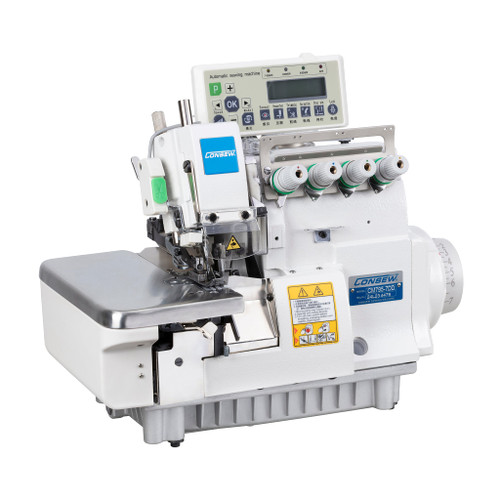 Consew CM795-7DD High Speed 5 Thread Overlock Machine with Complete Fully Assembled Tabling Included