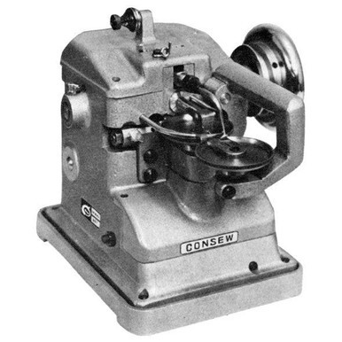  Consew FS762 Single Needle Overseaming Sewing Machine with Table and Servo Motor 